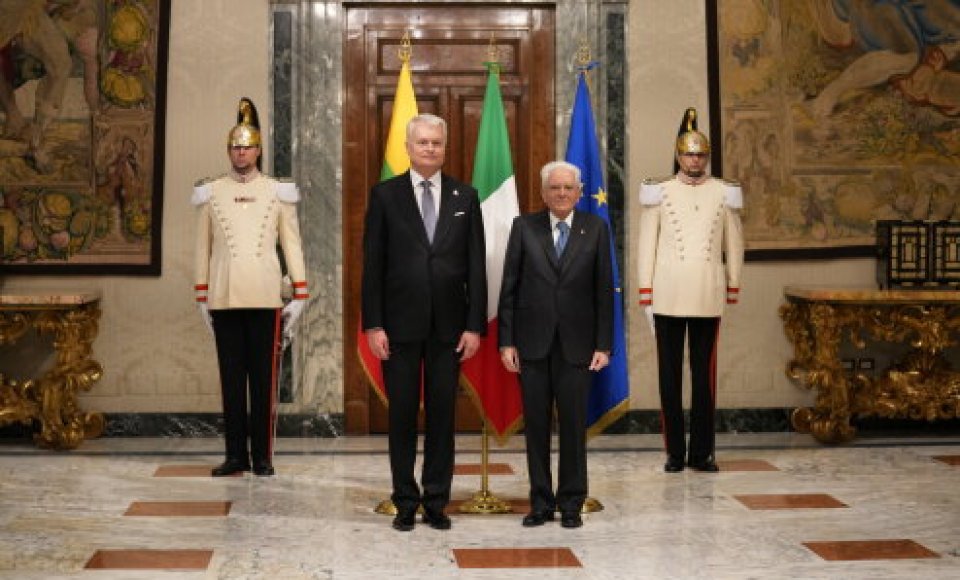 Stiprinami Lietuvos ir Italijos dvišaliai santykiai