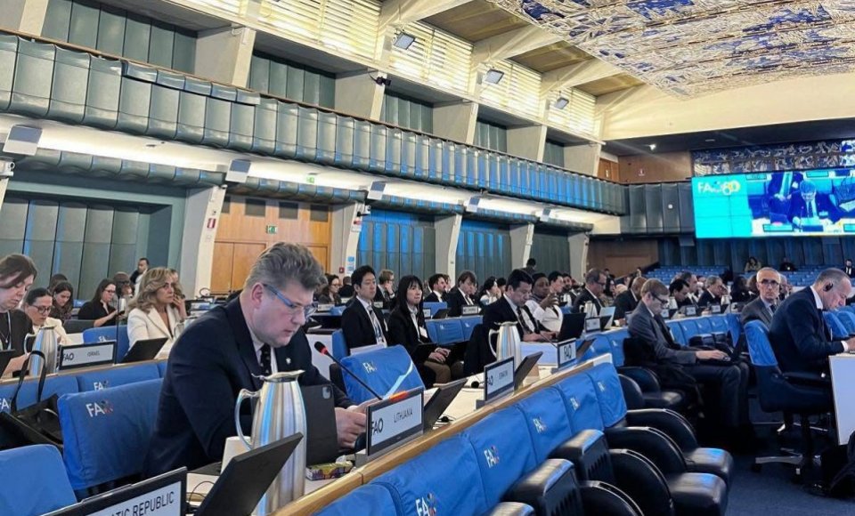 Žemės ūkio viceministro Artūro Pekausko vadovaujama Lietuvos delegacija dalyvavo 179-ojoje FAO Tarybos sesijoje Romoje