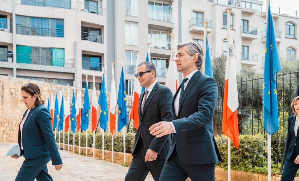 Lietuvos užsienio reikalų ministras Kęstutis Budrys su darbiniu vizitu lankėsi Maltoje