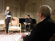 Renginį pristato I. Gaižutytė